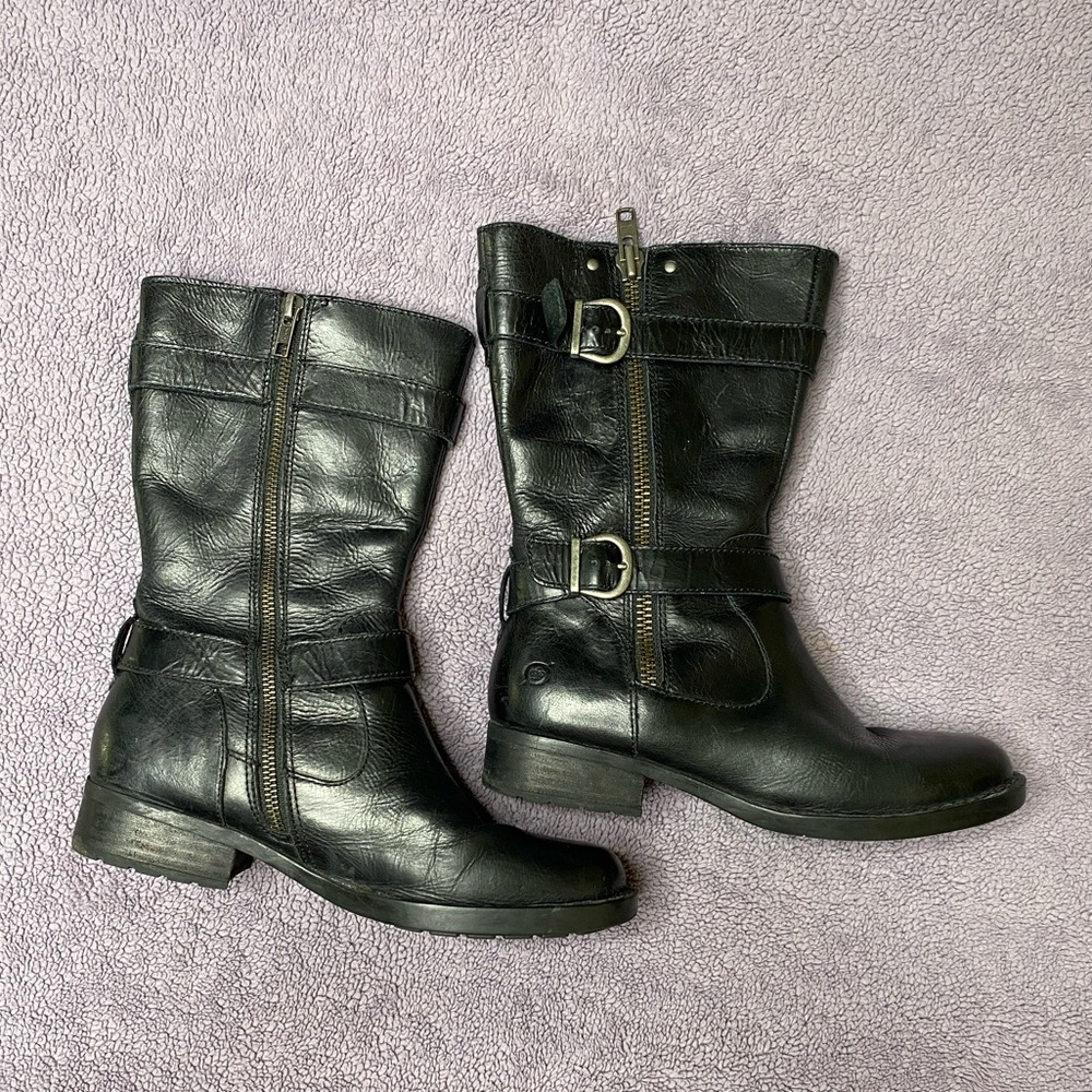 Born Mid-calf Buckled Boot
